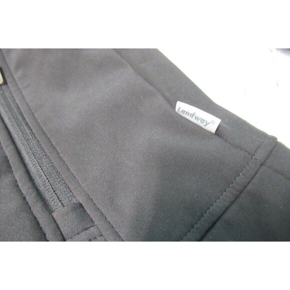 Alpha Chi Omega Kansas K State KSU Wildcats Black Soft Shell Jacket Size M Zip - Picture 9 of 9